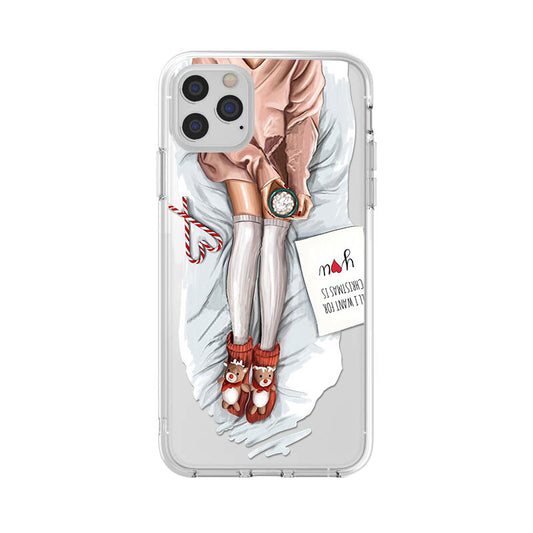 Funda Transparente para Celular - Protección TPU Suave para Mujer - Image 2