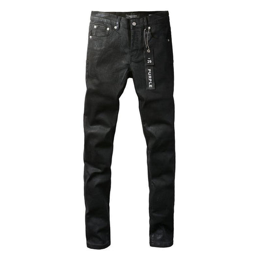 Jeans Slim Fit Morado y Negro - Tendencia Internacional - Image 2