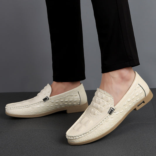 Zapatos Casuales de Cuero Genuino Transpirables para Hombre - Image 2