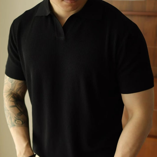 Camiseta Minimalista Retro para Hombre - Manga Corta - Image 2