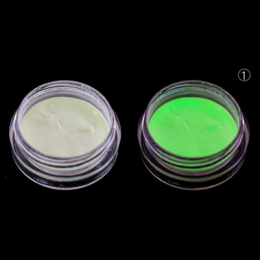 Polvo Espejo Mágico Luminoso 12 Colores - Efecto Fluorescente para Uñas - Image 2