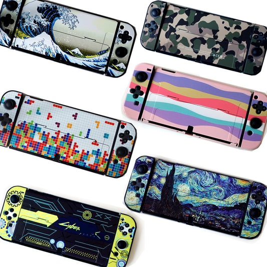Funda Protectora Nintendo Cristal Transparente con Diseño Cartoon - Image 2