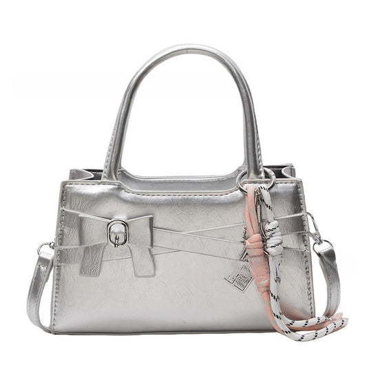 Bolso Bandolera Coreano con Moño Elegante de Alta Gama - Image 2
