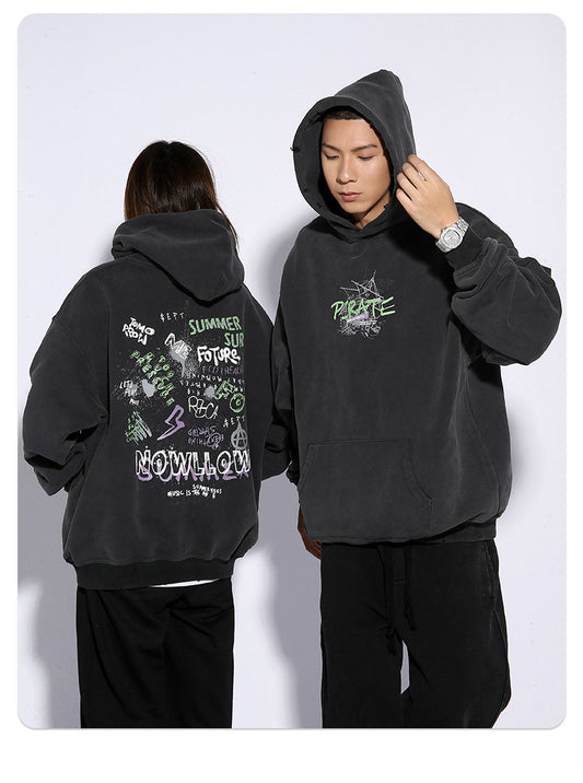 Suéter Vintage Desgastado Unisex Street Wash - Image 2
