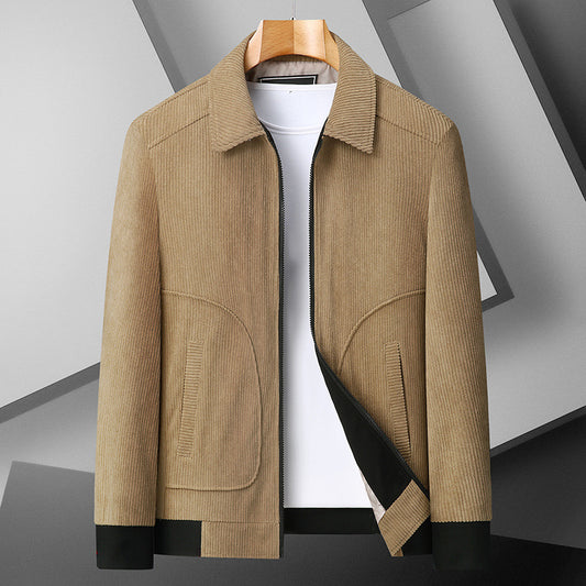 Abrigo de Pana Grueso Talla Grande para Hombre - Image 2