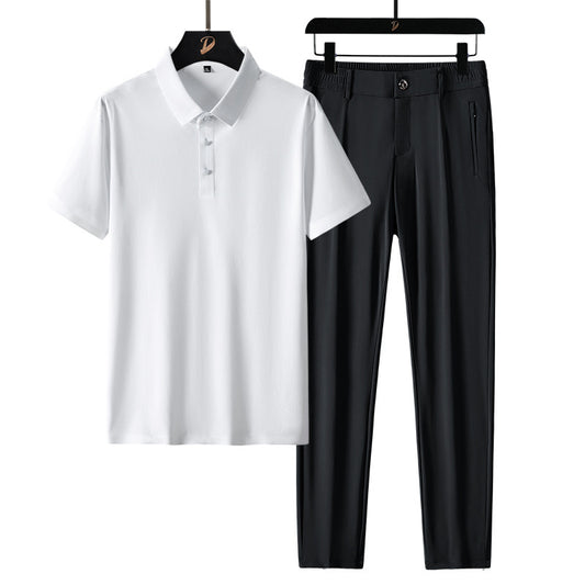 Traje Business Casual para Hombre en Tela Ice-Silk - Image 2