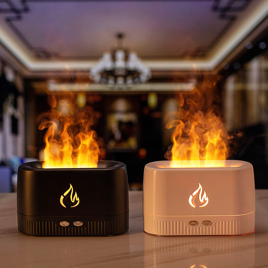 Difusor de Aroma con Efecto Llama - Humidificador Silencioso para el Hogar - Image 2