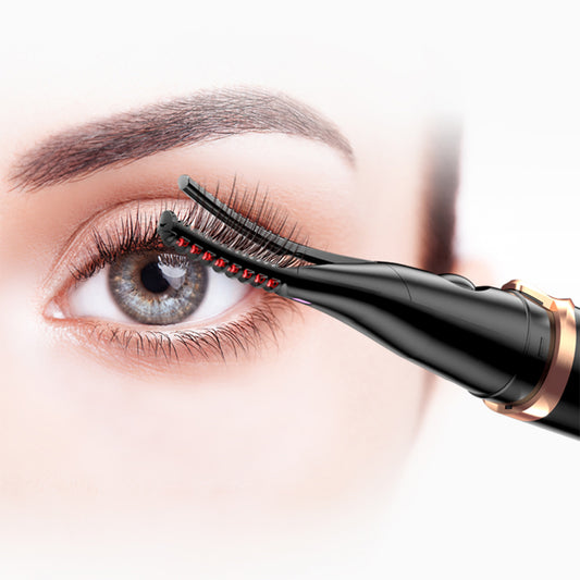 Rizador de Pestañas Eléctrico Calefactable Doble Cara para Maquillaje Profesional - Image 2