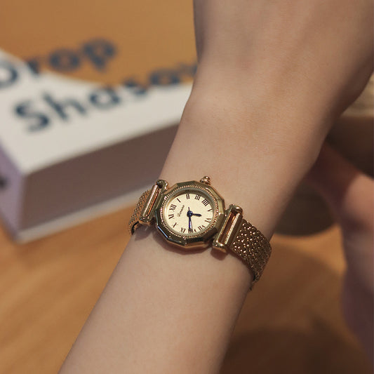 Reloj Octagonal Retro Acero Inoxidable para Mujer - Image 2