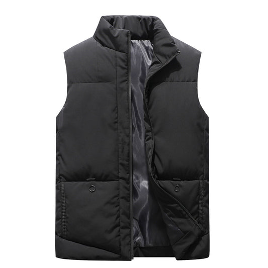 Chaleco Casual de Algodón para Hombre - Abrigo Otoñal - Image 2
