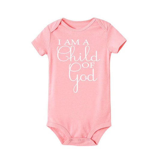 Body Infantil de Manga Corta con Diseño de Letras - Image 2