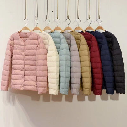 Chaqueta Corta Acolchada de Algodón para Mujer - Ligera y Cálida - Image 2