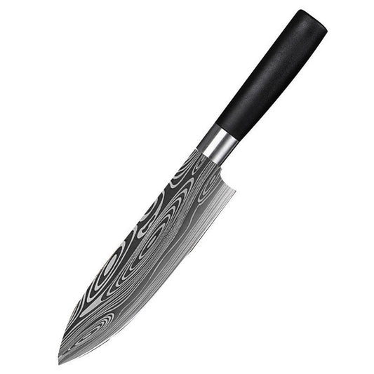 Cuchillo Profesional Damasco para Deshuesar y Picar - Image 2