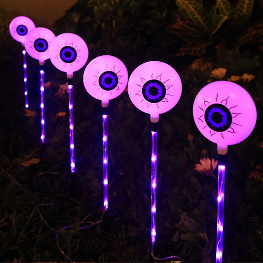 Lámpara Solar Decorativa Ojo de Halloween para Jardín - Image 2