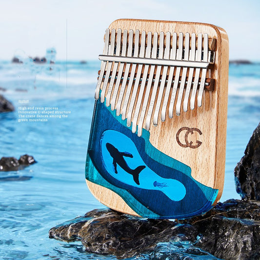 Kalimba de Pulgar Acrílico 17 Notas CEGA - Image 2