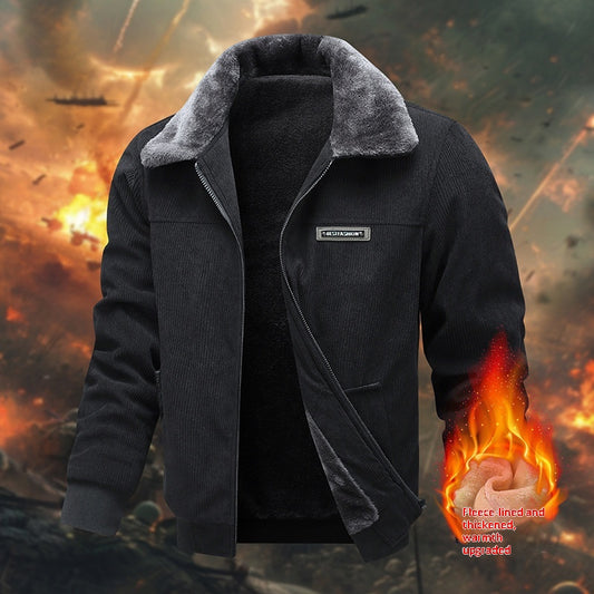 Chaqueta de Trabajo Térmica con Forro Polar - Estilo Casual - Image 2