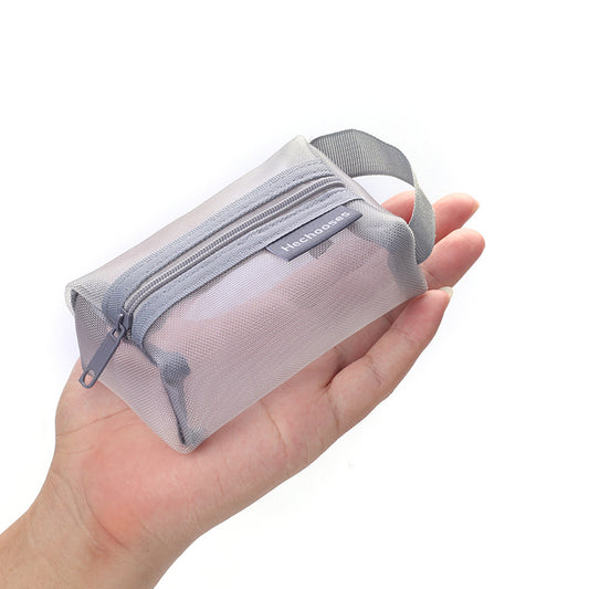 Monedero de Malla 3D con Gran Capacidad y Estuche para Llaves - Image 2