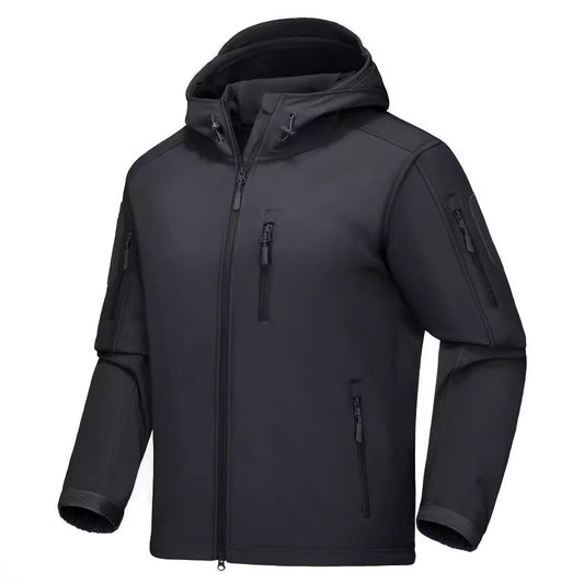Chaqueta Deportiva Impermeable con Capucha para Hombre - Corte Holgado - Image 2