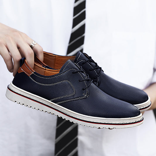 Zapatos de Cuero Genuino para Hombre Estilo Británico - Image 2