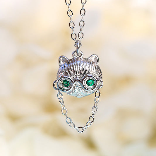Collar Gato Dulce y Elegante con Colgante de Temperamento - Image 2