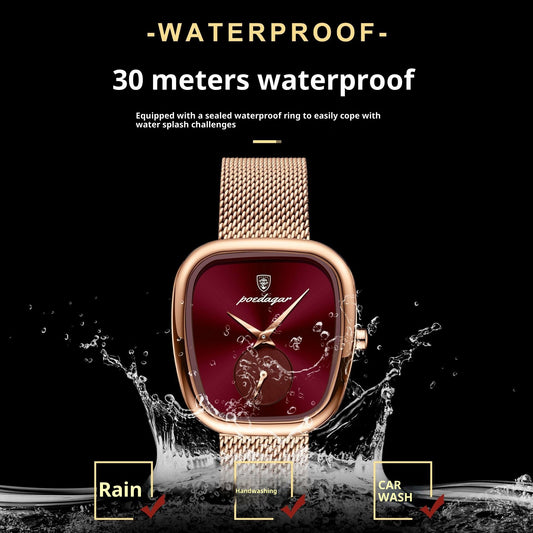 Reloj Inteligente Coreano Impermeable para Mujer - Estilo Trendy - Image 2