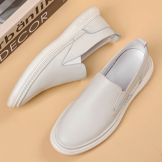 Zapatos Casuales de Cuero Genuino para Hombre - Primera Capa - Image 2