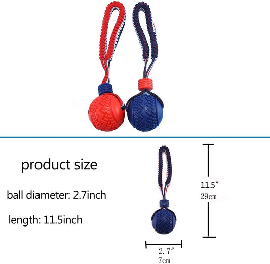 Juguete para Perro con Cuerda y Pelota - Resistente y Seguro para Perros Pequeños y Medianos - Image 2