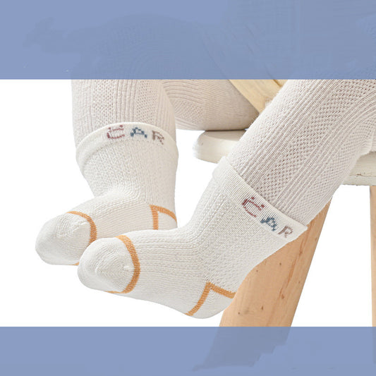 Calcetines de Encaje sin Costuras para Bebé Recién Nacido - Comodidad de Verano - Image 2