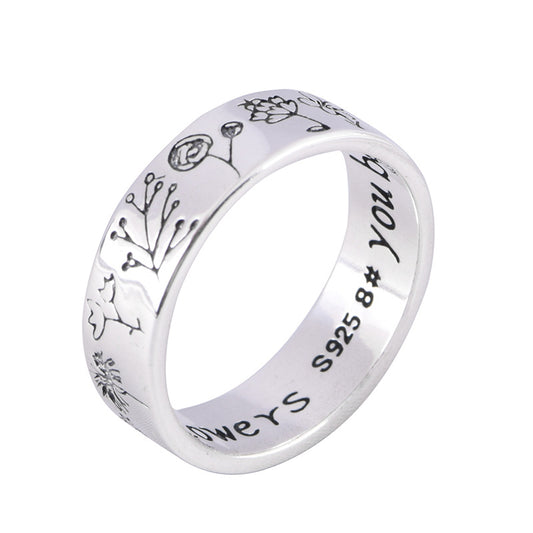 Anillo de Plata Diseño Minimalista Artesanal Vintage - Image 2