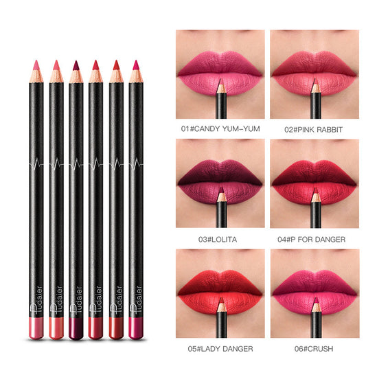 Delineador de Labios 36 Colores Resistente al Agua - Tonos Desnudos - Image 2