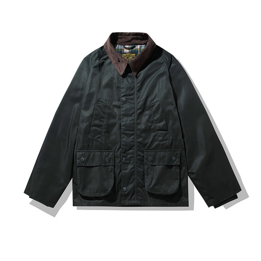 Chaqueta Safari Impermeable de Cera - Abrigo Tipo Trinchera Resistente - Image 2