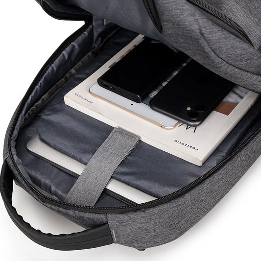 Mochila Ejecutiva Impermeable de Tela Oxford con Gran Capacidad para Laptop - Image 2