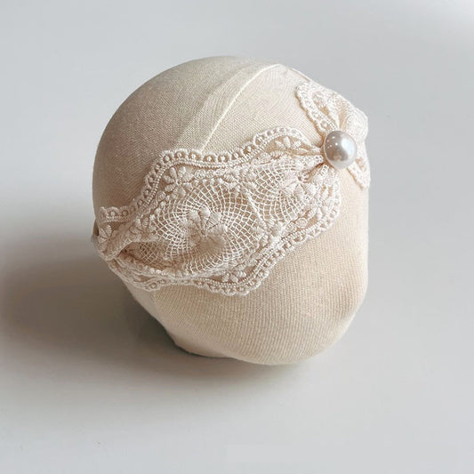 Diadema Elástica de Encaje para Niñas - Image 2