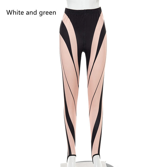Leggings Estampados de Cintura Alta Slim para Mujer - Image 2