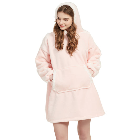 Sudadera Polar Térmica Acolchada Doble Capa para Casa - Image 2