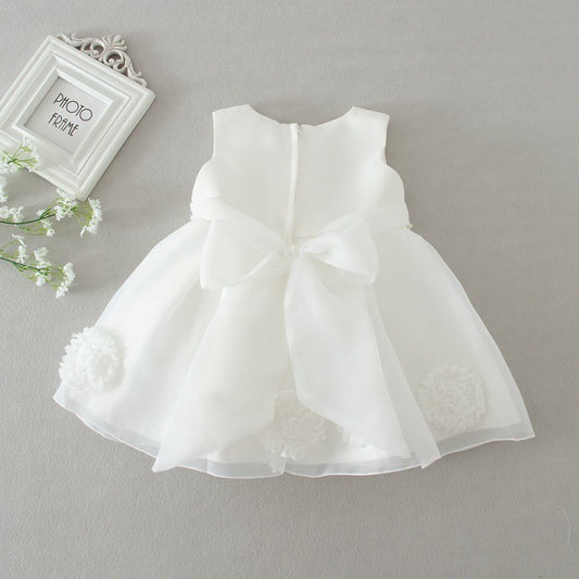 Vestido de Princesa Tutu para Bebé y Niña - Diseño Floral Elegante - Image 2