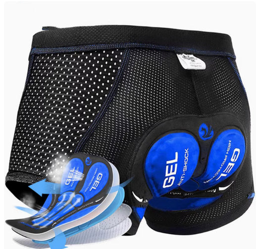 Shorts de Ciclismo para Hombre Negros Transpirables - Image 2