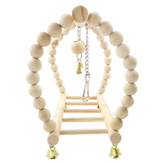 Hamaca para Pájaros con Columpio Creativo, Escalera y Juguetes de Enriquecimiento - Image 2