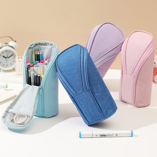 Organizador Multifuncional para Celular con Compartimentos de Papelería - Colores Candy - Image 2