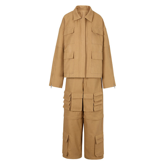 Traje de Trabajo Pesado con Overol Integrado - Image 2