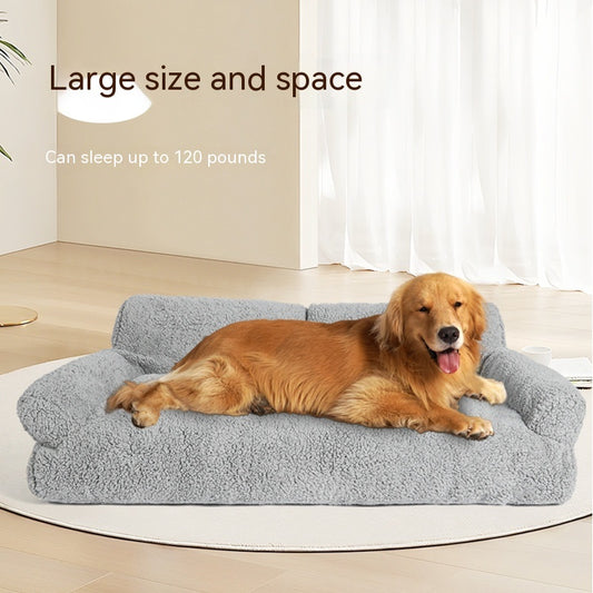 Nido Cama Extraíble y Lavable para Gatos y Perros - Diseño Multicolor en Algodón Velvet - Image 2