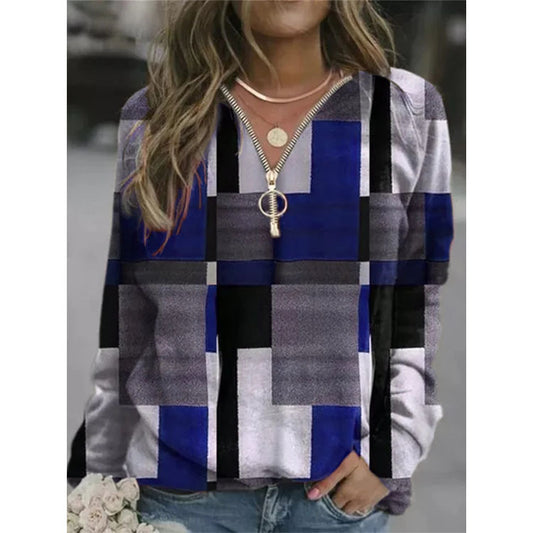 Suéteres Cuadriculados y Chaquetas Fleece para Mujer - Image 2