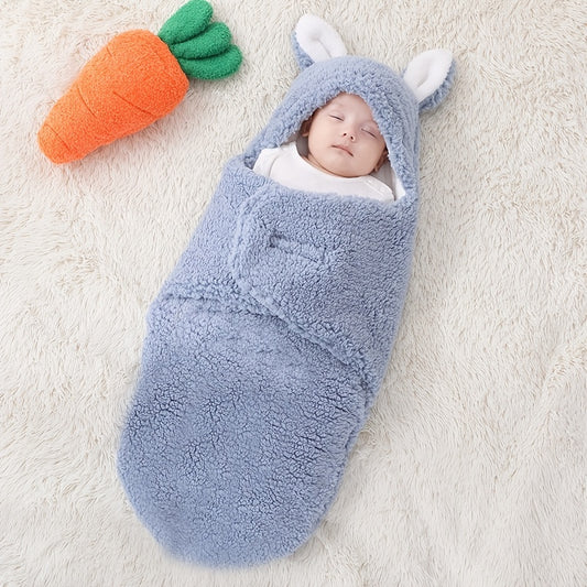 Saco de Dormir para Bebé Recién Nacido en Fleece Suave - Envoltorio Térmico Unisex con Soporte para la Cabeza - Image 2
