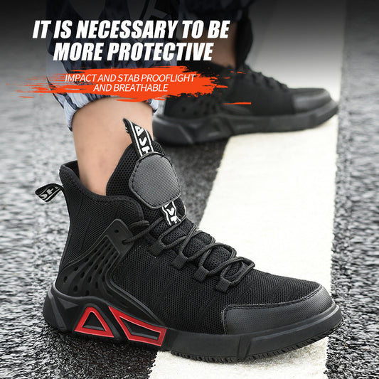 Zapatos de Seguridad Profesionales Ligeros Anti-impacto para Hombre - Image 2