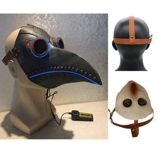 Máscara LED Brillante Médico Pájaro para Fiestas de Halloween - Image 2