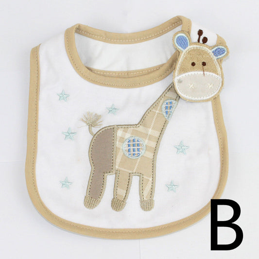 Babero Infantil Algodón Tricapa Impermeable - Toalla Absorbente para Bebé - Image 2