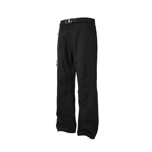 Pantalones Casuales con Forro Polar para Otoño e Invierno - Image 2