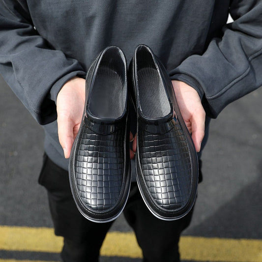 Botas Cortas Impermeables para Hombre con Suela Flexible - Image 2
