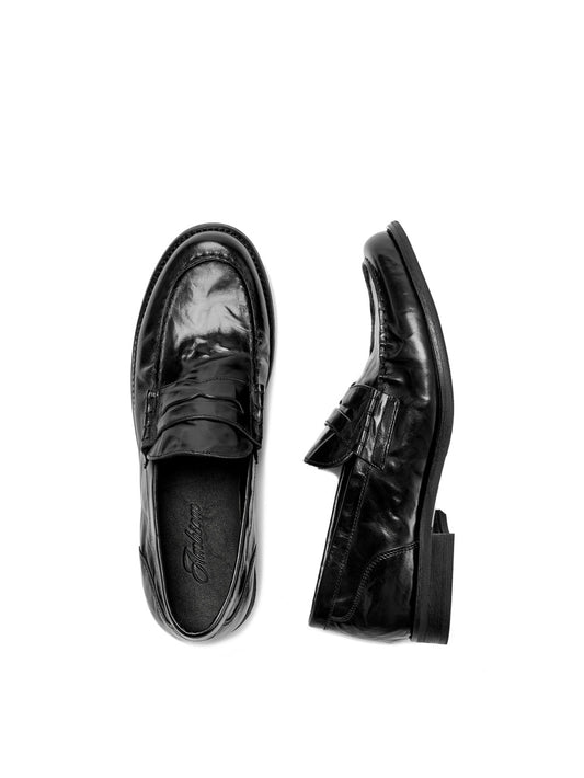Mocasines de Cuero Genuino con Pliegues - Zapatos Casuales Cómodos - Image 2