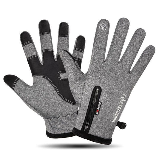 Guantes de Invierno para Hombre con Pantalla Táctil, Cierre de Cremallera e Impermeables - Image 2